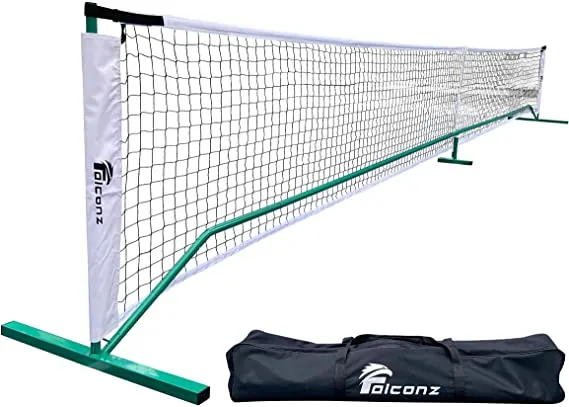 Falconz Regulation Size Pickleball Net for Indoor or Outdoor - Best Indoor/Outdoor