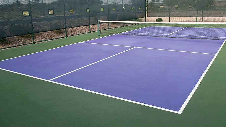 pickleball court colors