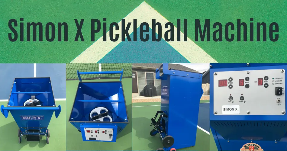Simon X Pickleball Machine