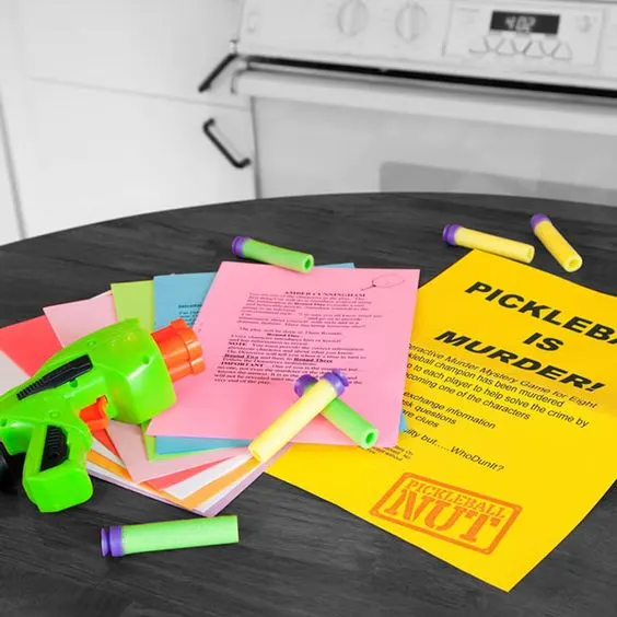 Pickleball Murder Mystery