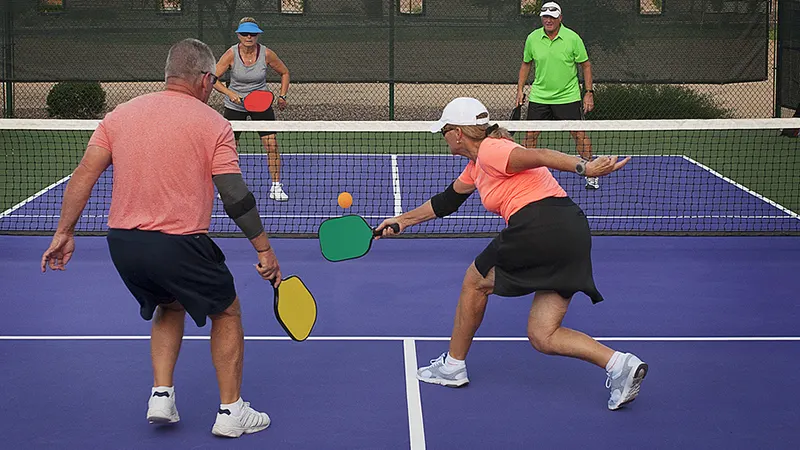 Pickleball Scoring Doubles