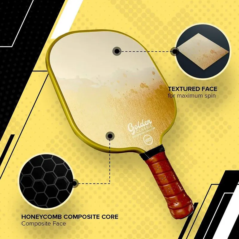 Golden Classic Pickleball Paddle