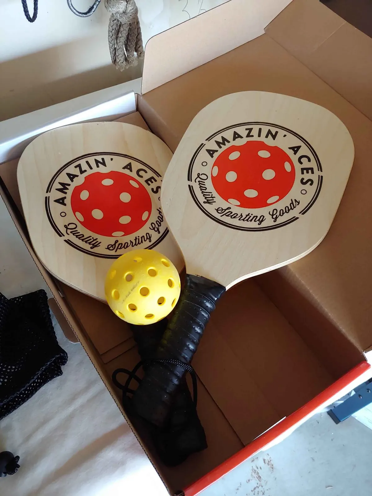Wood Pickleball Paddles