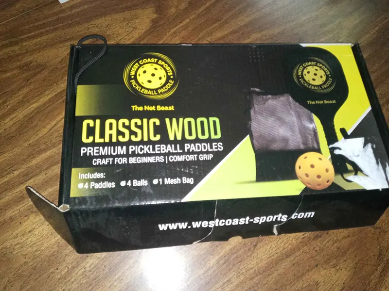 Wood Pickleball Paddles