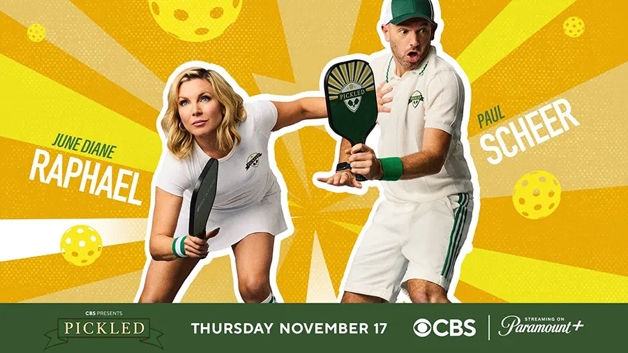 June Diane Raphael and Paul Scheer