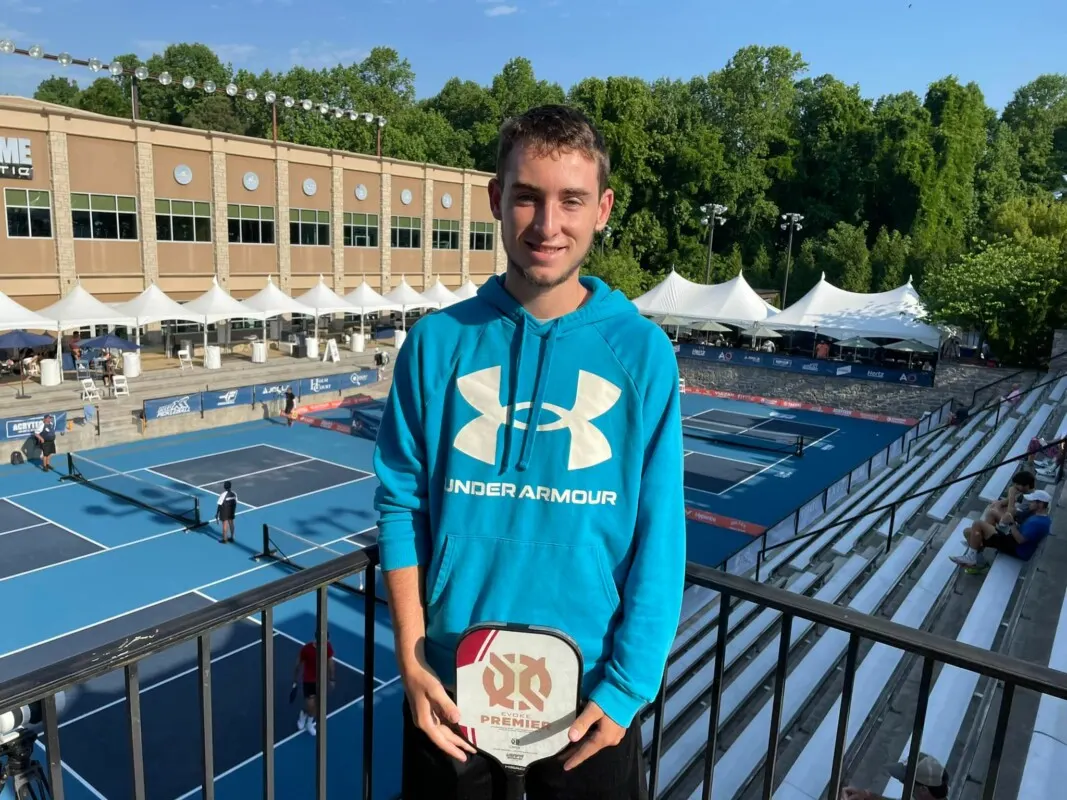 Dylan Frazier Pickleball Player Paddle