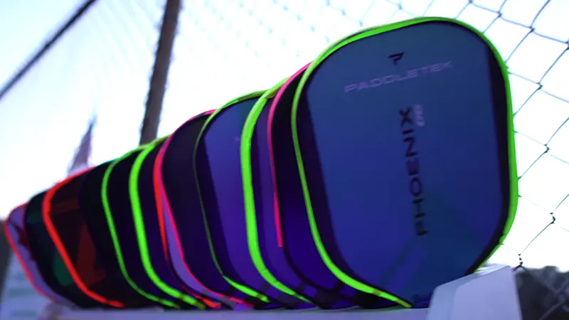Glow In The Dark Pickleball Paddles