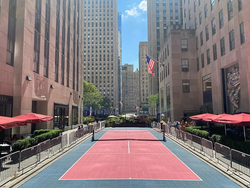 Pickleball Court Made By Sport Pros USA