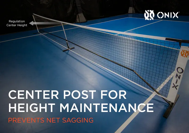 ONIX Portable Pickleball Net Height Maintenance